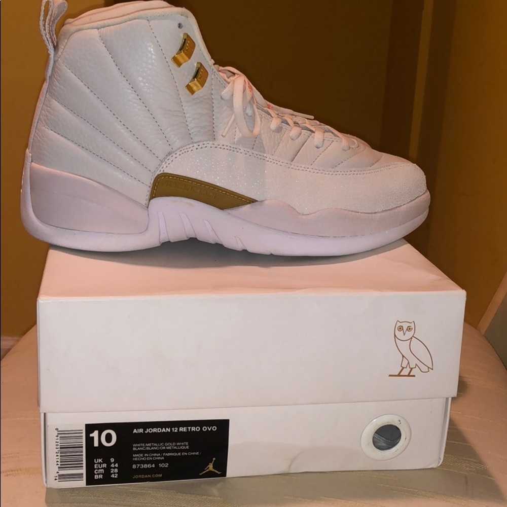 Drake ovo x Jordan 12s